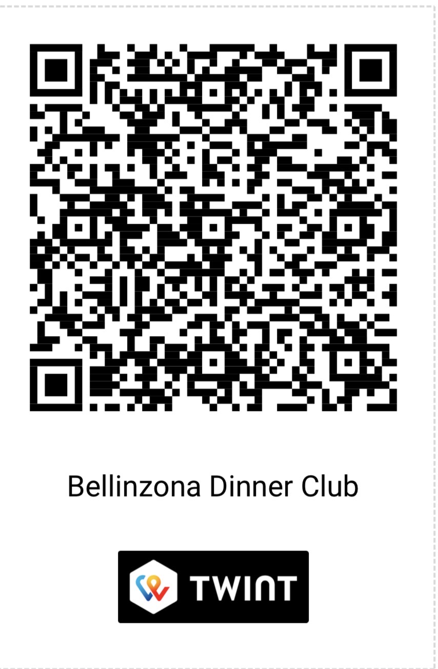 Codice QR TWINT del Bellinzona Dinner Club